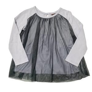 Tea Collection Tulle Layered Shirt Size 24m